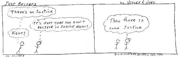 Just Beliefs, Cartoon Copyright 2002 by Bobby Matherne