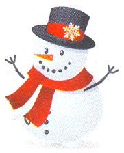 Snowman Artwork from USMC Toys for Tots memo pad