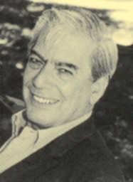 Click to return to ARJ Page, Photo of Mario Vargas Llosa by Miriam Berkeley from bookjacket