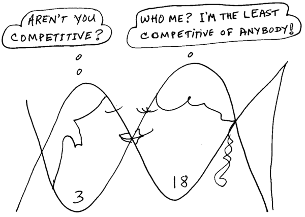 Least Competitive, Cartoon Copyright 2010 by Bobby Matherne