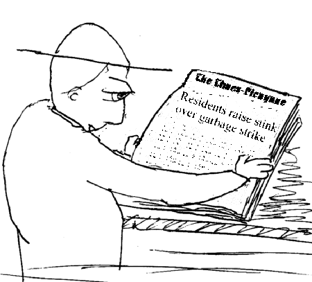 Padre Filius, a cartoon