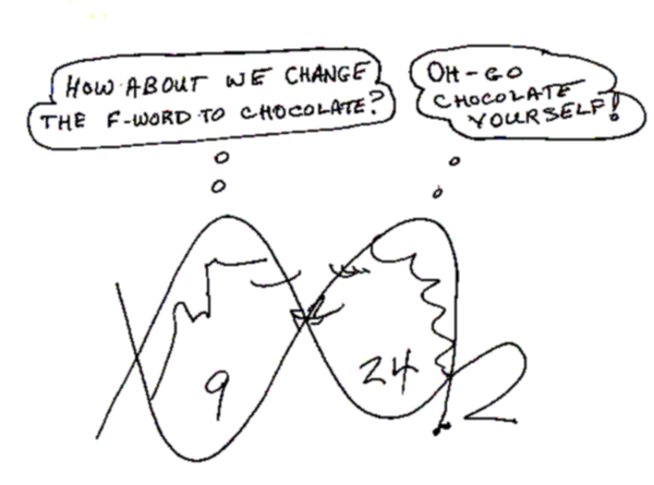 Go Chocolate Yourself, Cartoon Copyright 2012 by Bobby Matherne