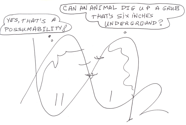 Possumability, Cartoon Copyright 2012 by Bobby Matherne