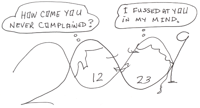 Complaining, Cartoon Copyright 2010 by Bobby Matherne